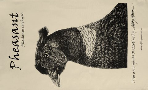 Pheasant Tea Towel